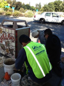 Roberto Costa & Jesse Medina at work.  