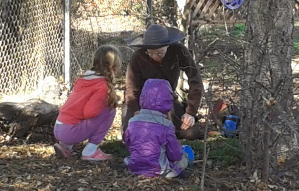 Winter Art Garden Clean Up